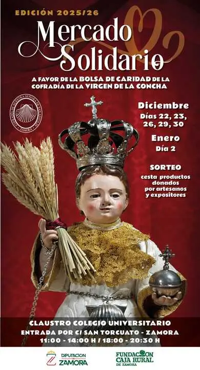 Cartel del Mercado Navide&ntilde;o