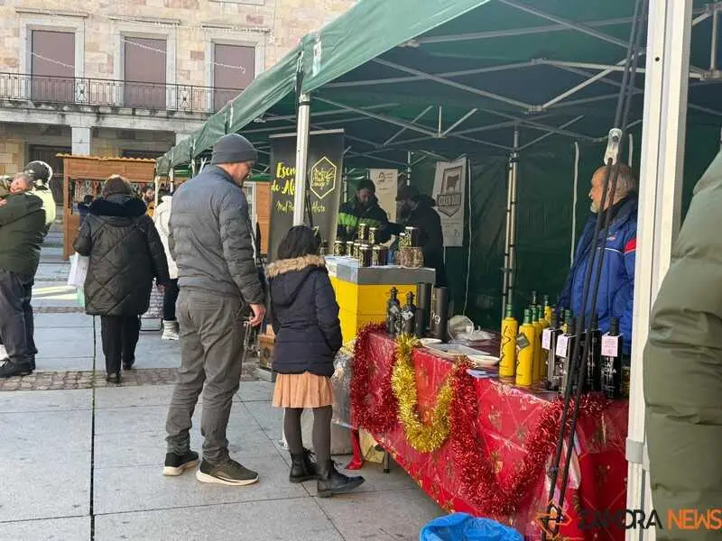 mercado de Navidad y mercado ecol&oacute;gico 