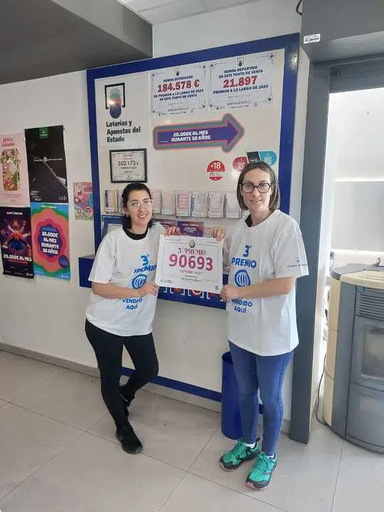 bar de carretera R&iacute;o Chico, situado en Quiruelas de Vidriales, ha vendido un d&eacute;cimo del tercer premio del Sorteo Extraordinario de la Loter&iacute;a de Navidad