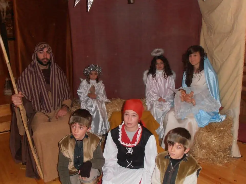 Bel&eacute;n viviente de Argujillo. IMAGEN CEDIDA