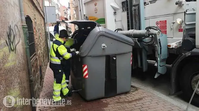 contenedores de Benavente. IMAGEN INTERBENAVENTE