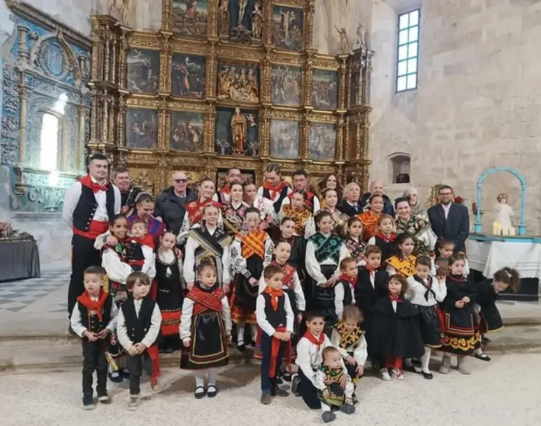 El baile del ni&ntilde;o en Venialbo