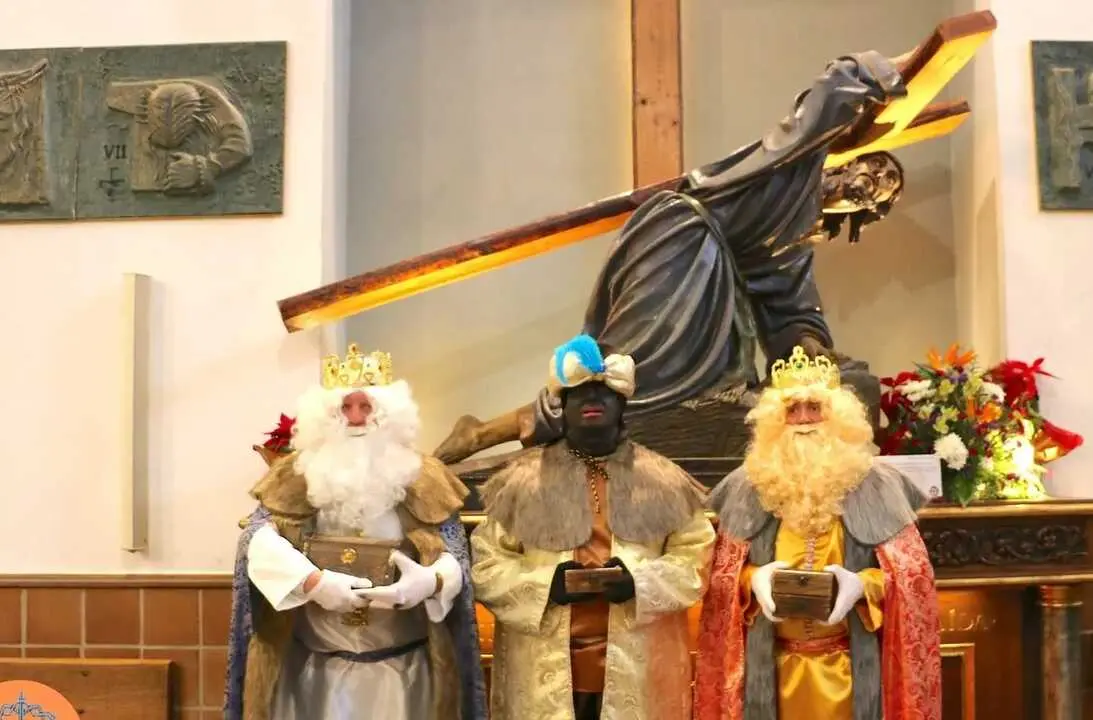 Imagen de archivo de los Reyes Magos en San L&aacute;zaro