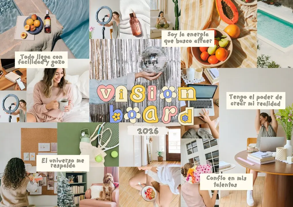 P&oacute;ster Vision Board