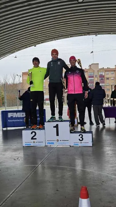 Podio Master 45 Cross de las 12 Uvas