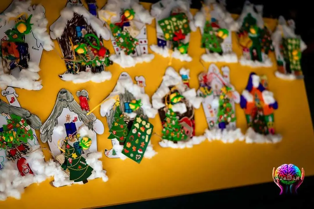 Taller de navidad - imagen AZADAHI redes