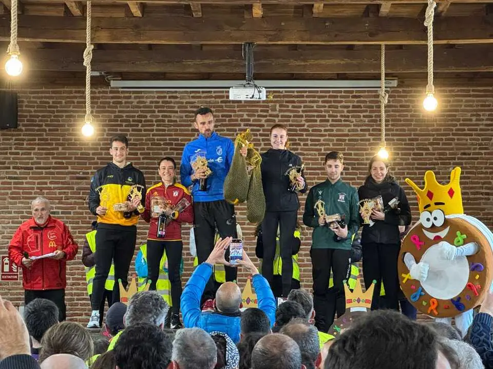 Podio Carrera del Roscon Paradinas
