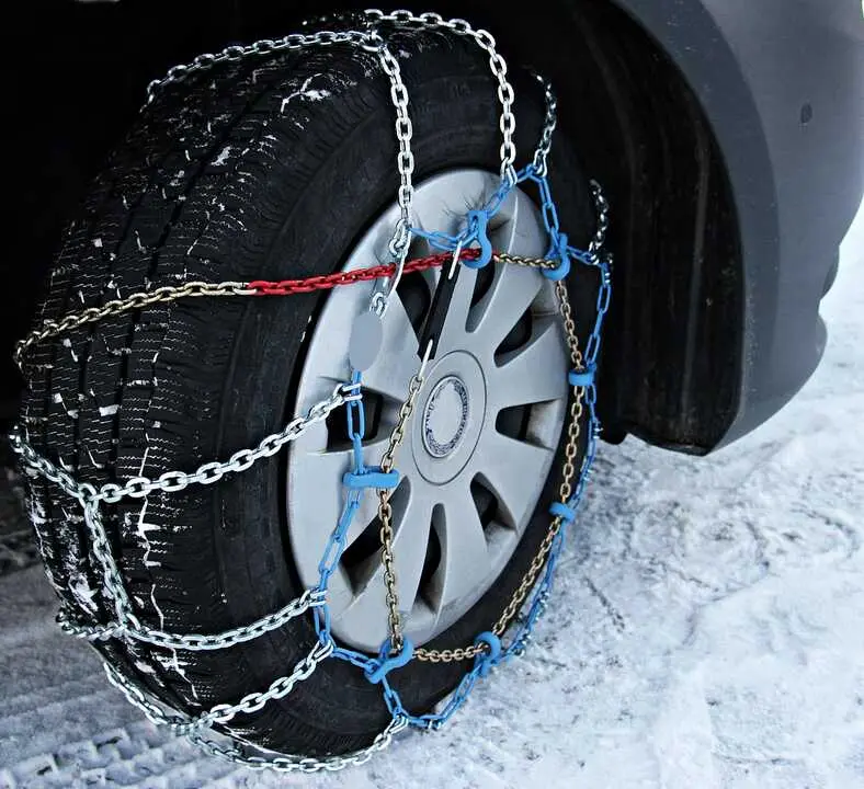 Cadenas nieve coche