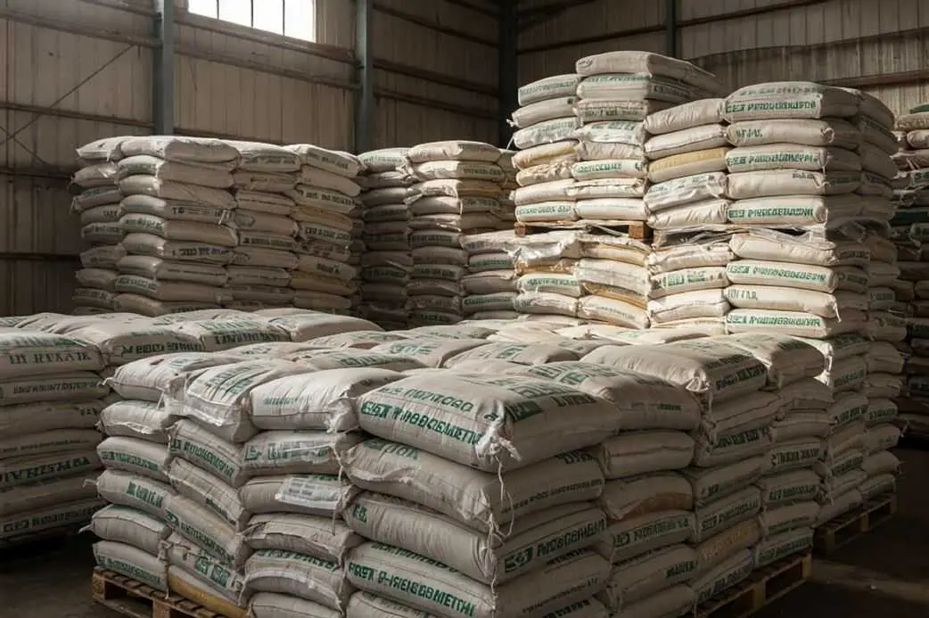 Fertilizante en almac&eacute;n. Foto Diario Qcom.es