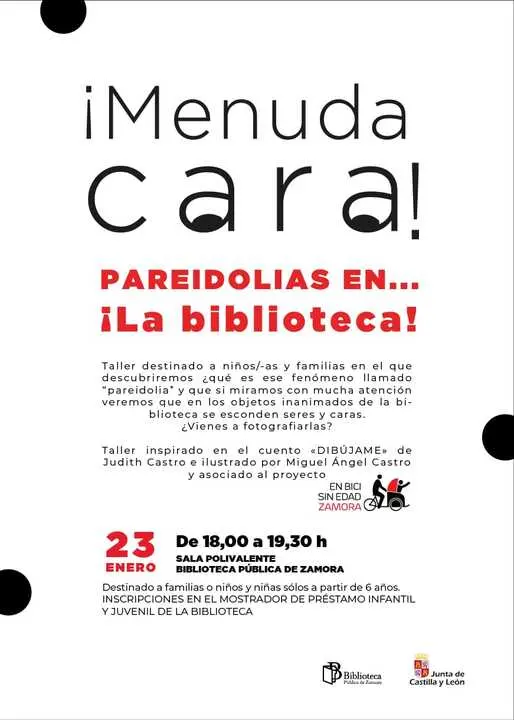 Taller infantil Caludio Moyano Menuda Cara