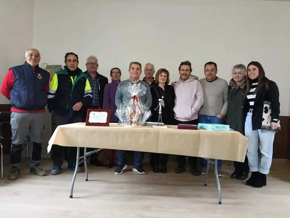 Villamayor de Campos homenaje a su enfermera - imagen redes sociles
