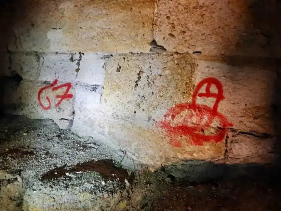 Pintadas en la muralla Zamora