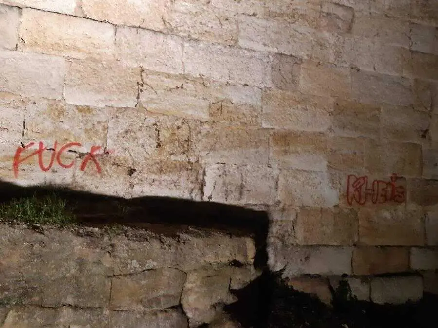 Pintadas en la muralla Zamora (5)