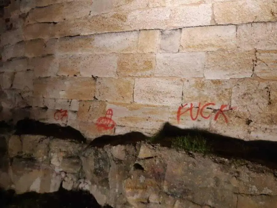 Pintadas en la muralla Zamora (7)