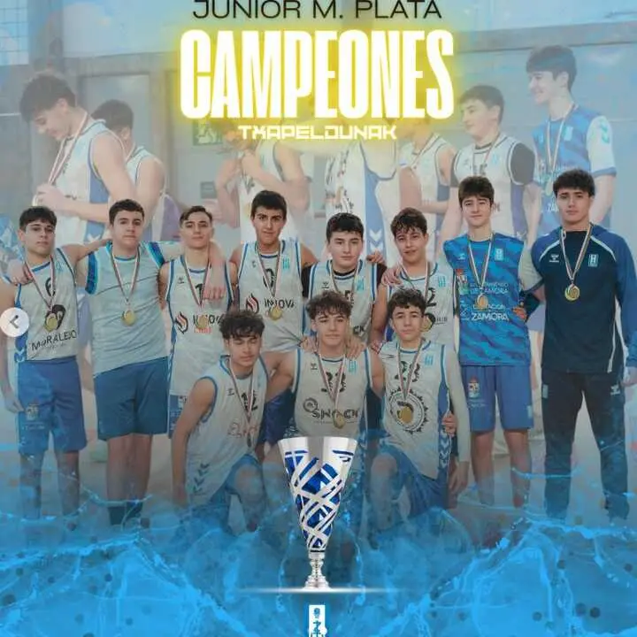 CB Zamora Junior plata Araba Saski Cup