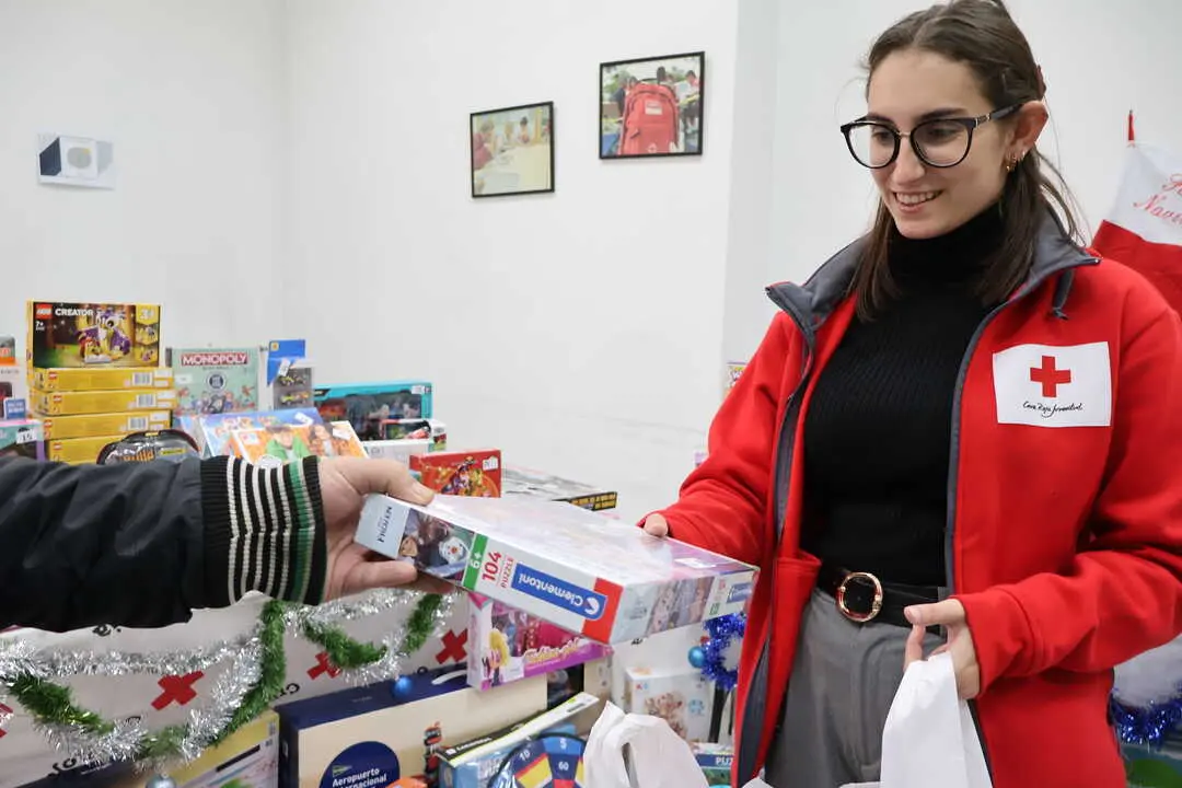 Entregas de juguetes a familias