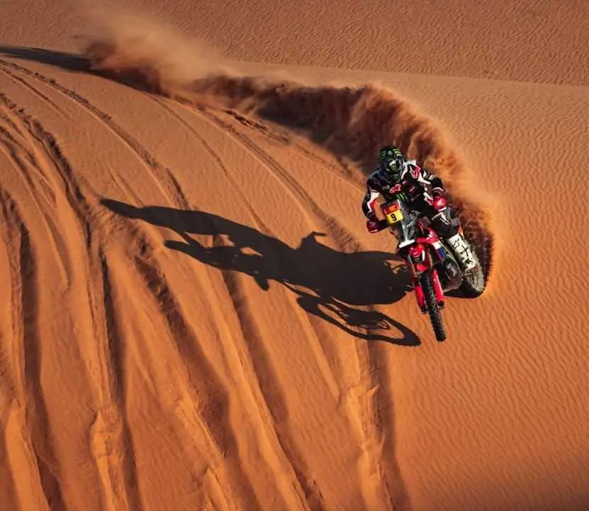 Ricky Brabec Dakar  2026 - imagen de redes sociales del piloto