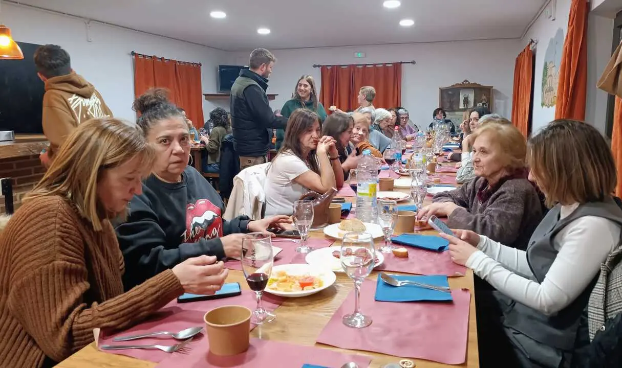 Sanantonada en el Bar Teleclub