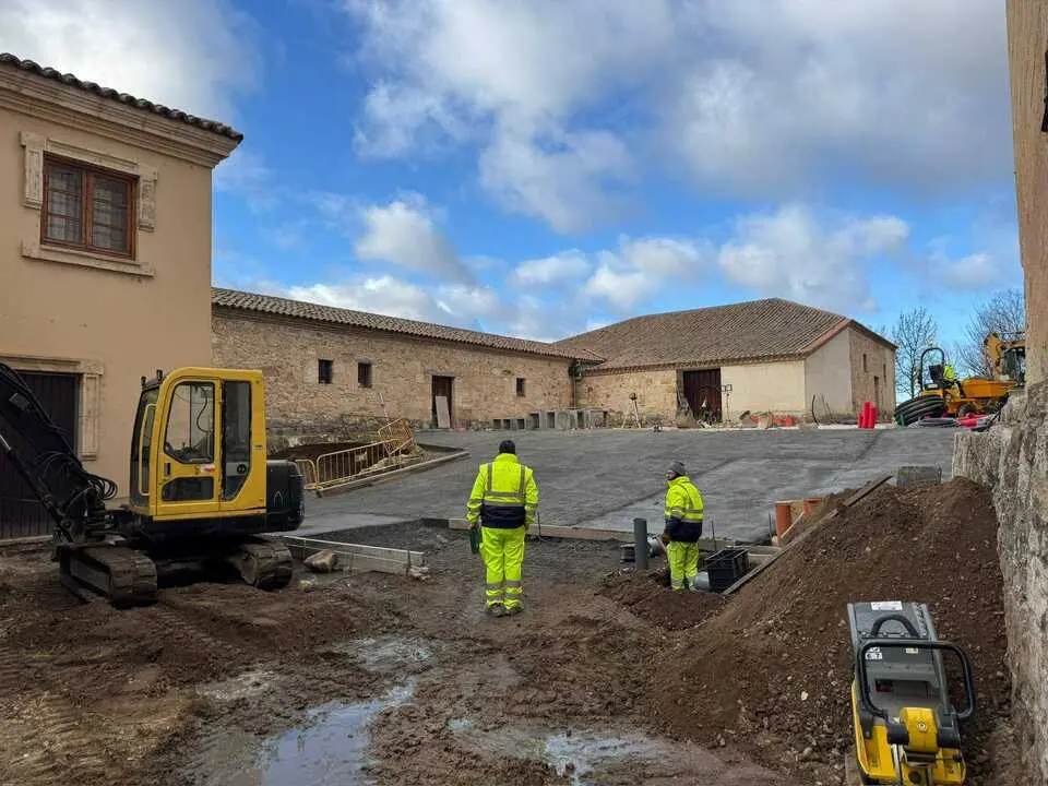 Obras parte traseraa Catedral de Zamora