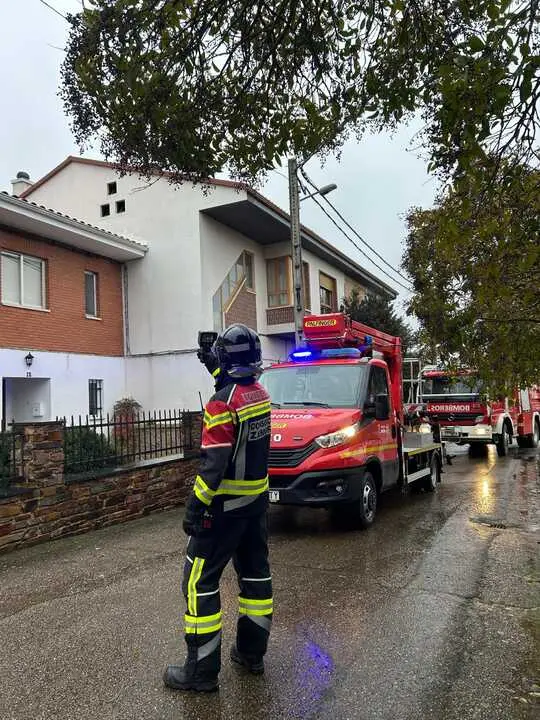 Incendio en una vivienda en Alca&ntilde;ices