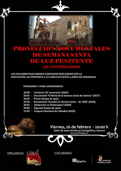 proyecci&oacute;n 15 aniversario LP