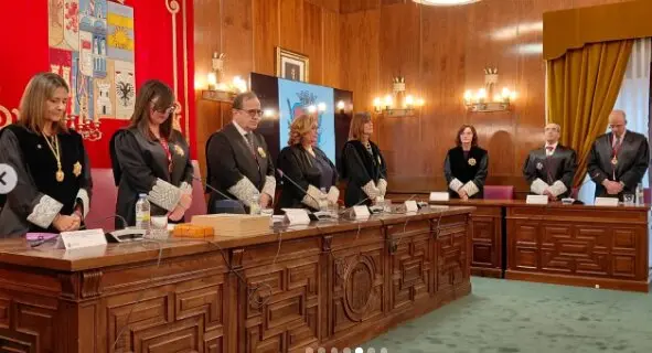 Acto de abogados. Foto Diputaci&oacute;n de Zamora