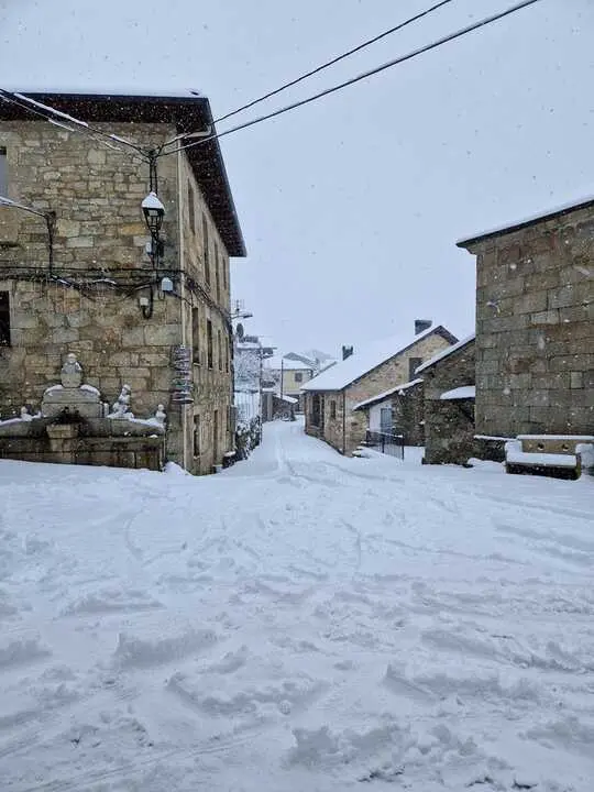 Nieve en Chanos de Sanabria - imagen cedida Jes&uacute;s Guerra_13