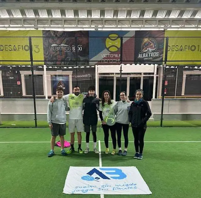 Equipo AB Club de P&aacute;del Caja Rural de MLP categor&iacute;a Oro