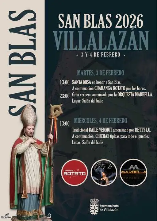 cartel San Blas Villalaz&aacute;n