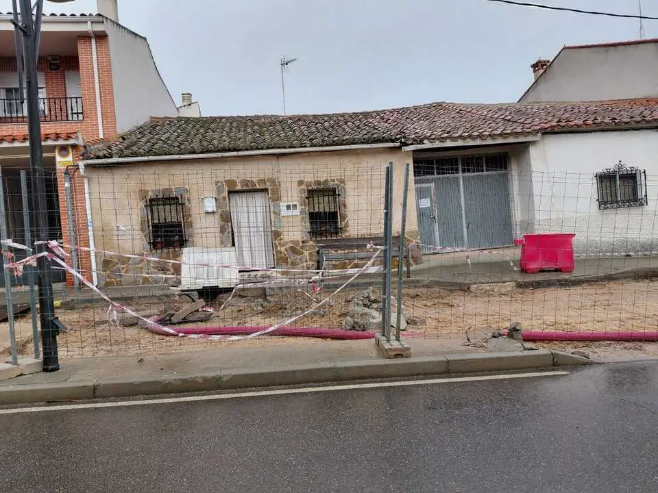 Obras calle Fermoselle en San Frontis_2