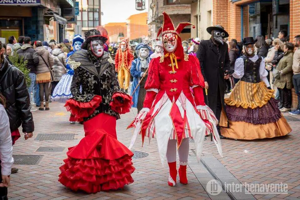 Desfile de Carnaval. Imagen Interbenavente/Archivo