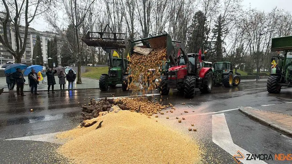 Los tractores toman Zamora_21