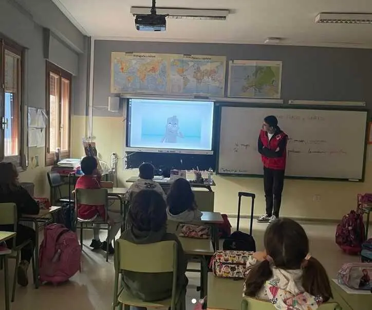 Cruz Roja Zamora talleres escolares 'Aqualog&iacute;a' - imagen redes
