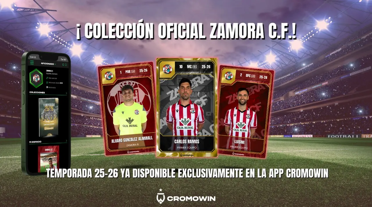 colecci&oacute;n de cromos Zamora CF