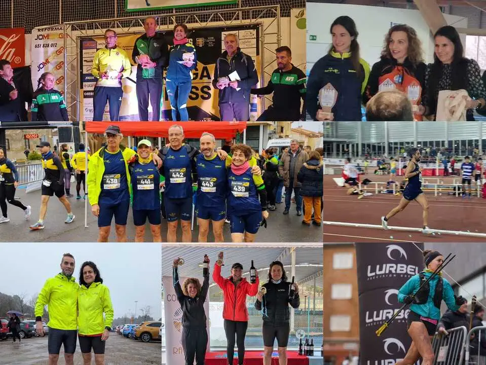 Collage de carreras del CD Zamora