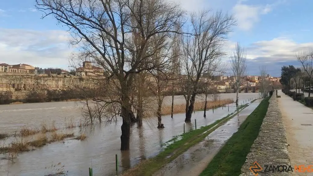 crece el r&iacute;o Duero Zamora _28