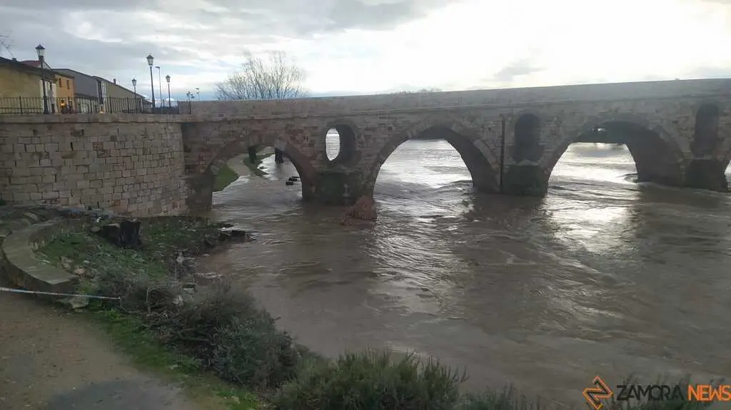 crecida el r&iacute;o Duero Zamora _8