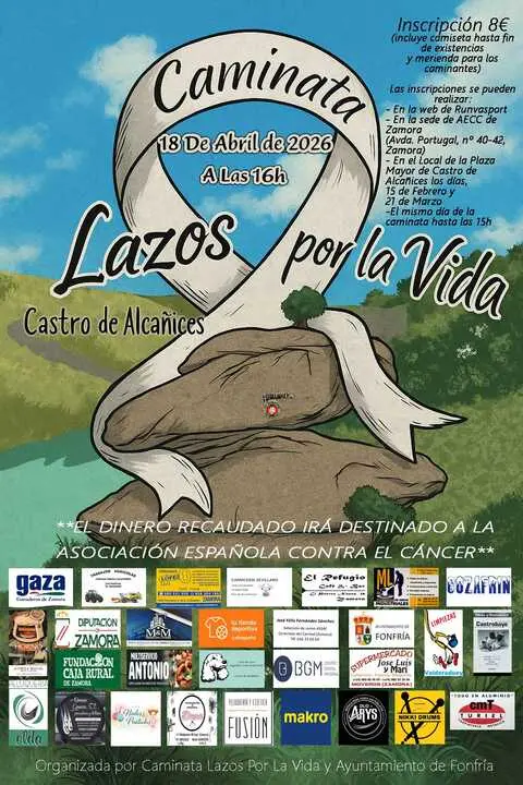 Caminata Lazos por la Vida Castro de Alca&ntilde;ices