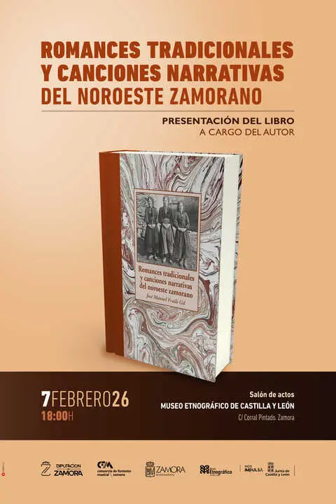 _libro romances tradicionales CARTEL PRESENTACION 7 FEB 2026