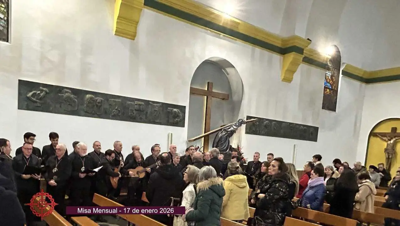 Misa mensual de la Tercera Ca&iacute;da