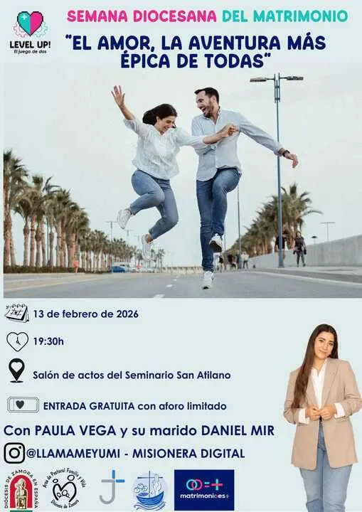 Cartel actividad jovenes matrimonio