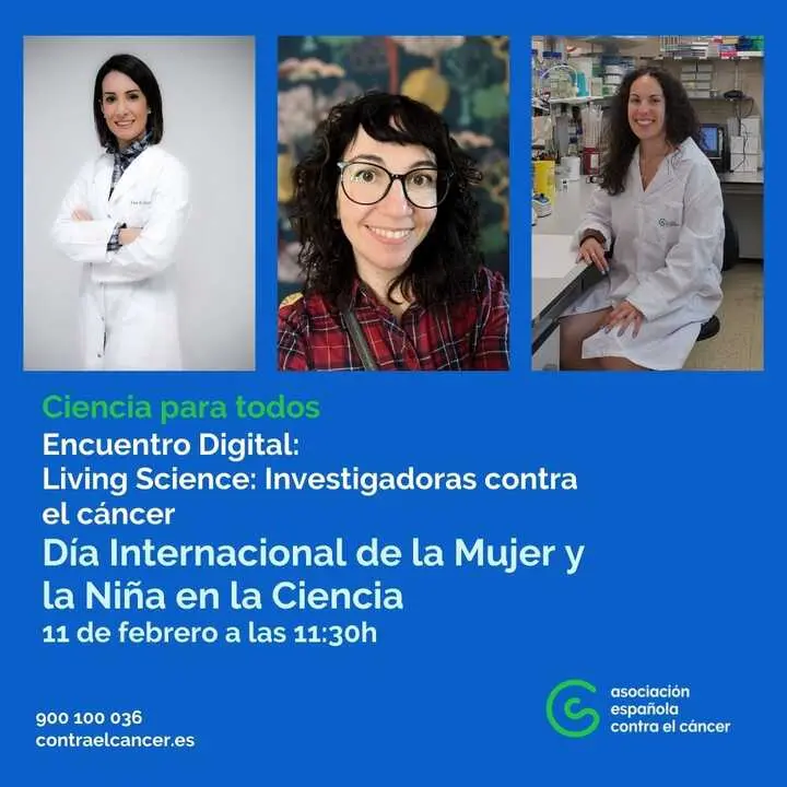 AECC Encunetro digital  investigadoras contra el c&aacute;ncer