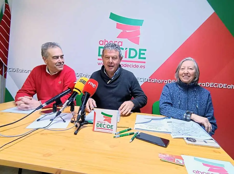 Rueda de prensa de Ahora Decide