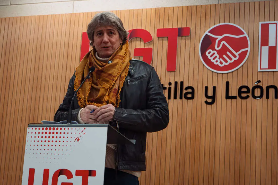 Carlos Mart&iacute;nez en UGT CYL