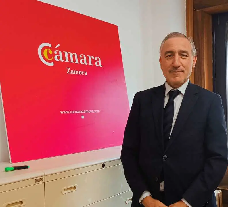 Carlos Prieto, departamento exterior de la C&aacute;mara de Comercio de Zamora