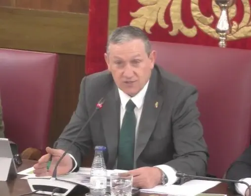 El presidente de la Diputaci&oacute;n en Pleno