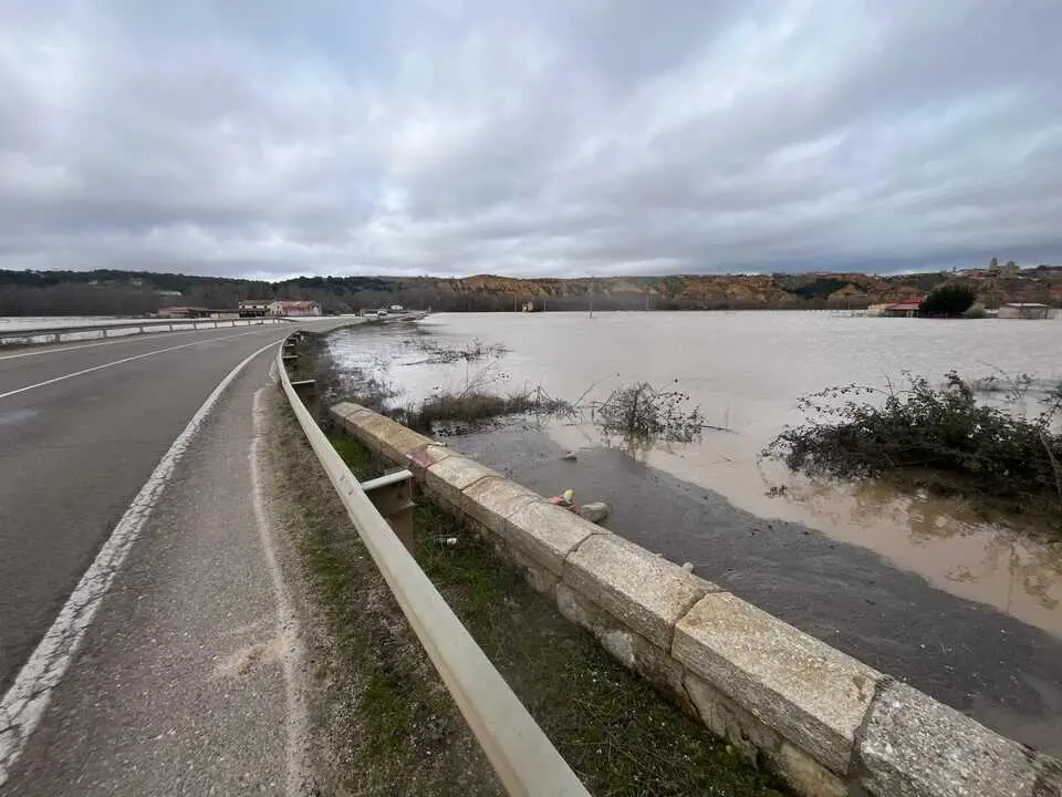 Duero desbordado en Toro _2