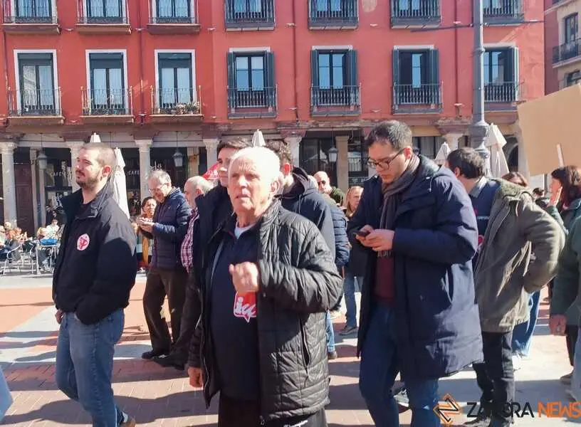 Zamora presente en la manifiestaci&oacute;n de la Sanidad en Valladolid  _33