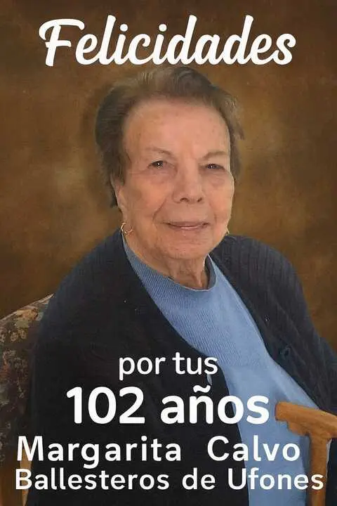 Margarita Calvo Ballesteros. IMAGEN COMARCA DE ALISTE