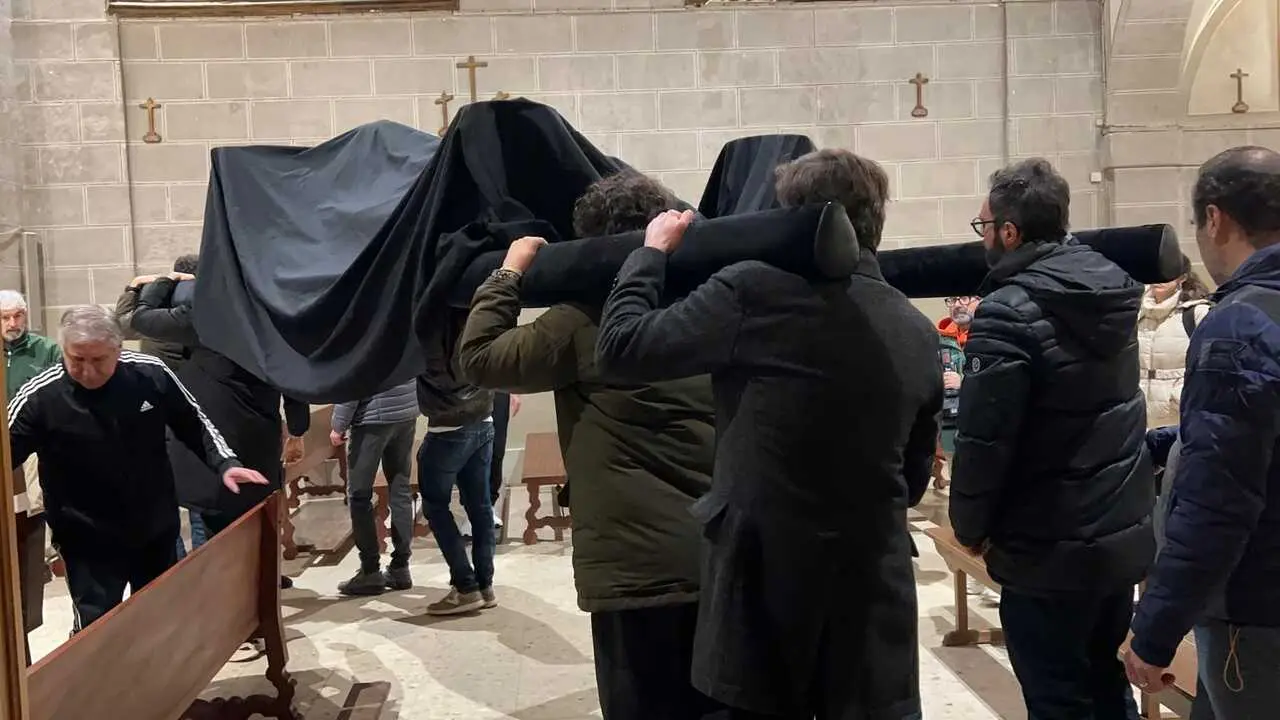 Traslado del Jes&uacute;s Yacente 